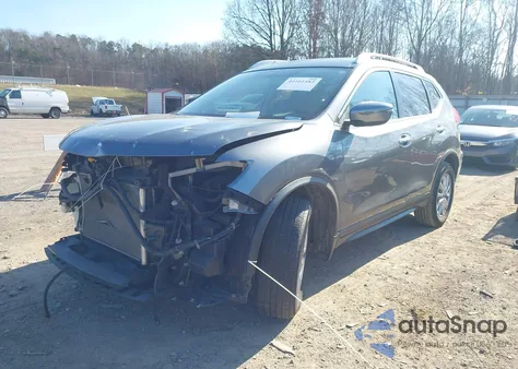 2017 Nissan Rogue Sv из США, поврежденный, VIN KNMAT2MV7HP517022